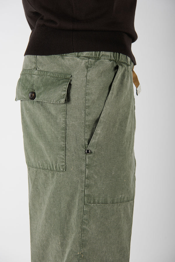 pantalone FATIGUE verde