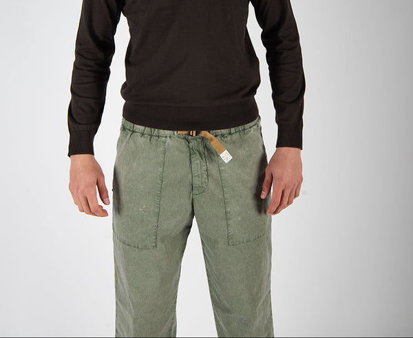 pantalone FATIGUE verde
