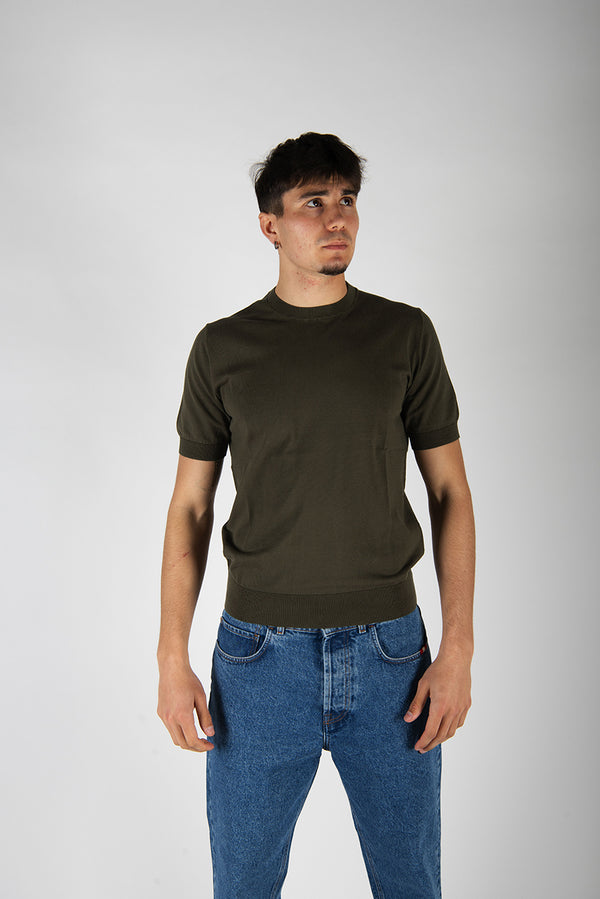 maglia GIRO M/C verde scuro