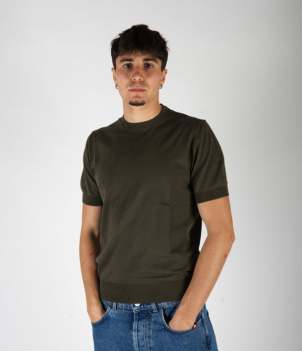 maglia GIRO M/C verde scuro