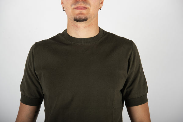 maglia GIRO M/C verde scuro