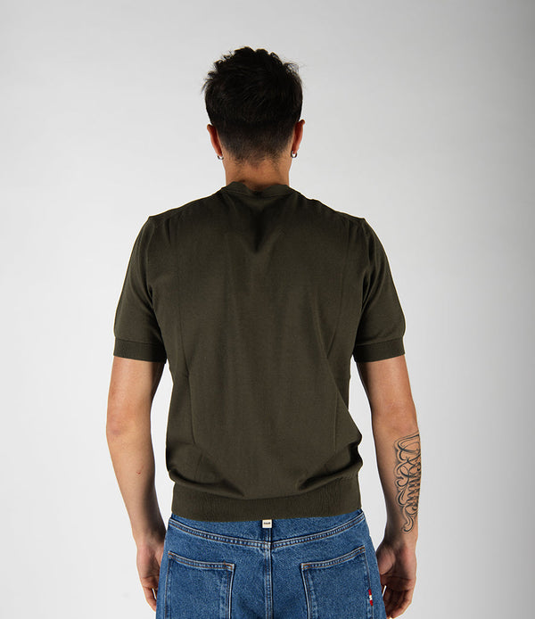 maglia GIRO M/C verde scuro