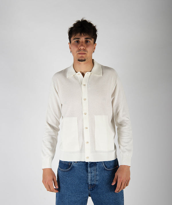 maglia CAMICIA panna