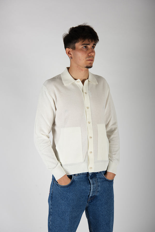 maglia CAMICIA panna