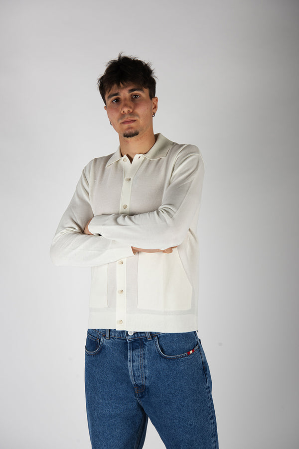 maglia CAMICIA panna