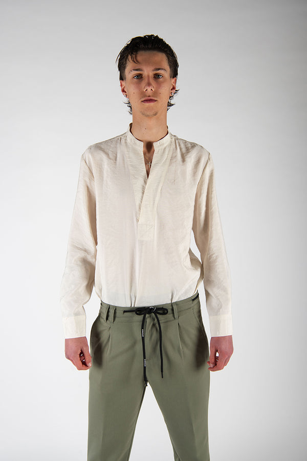 camicia MANDAS panna