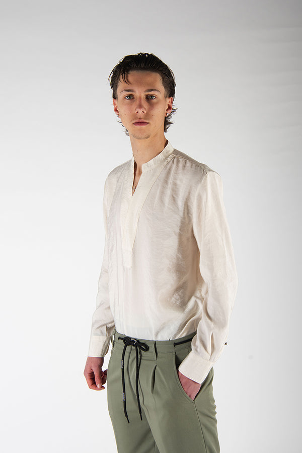 camicia MANDAS panna