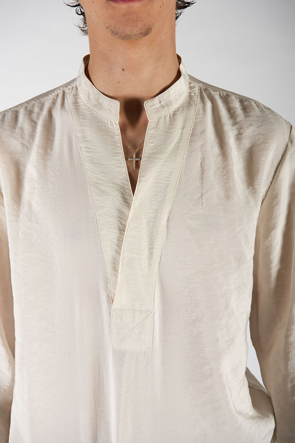 camicia MANDAS panna