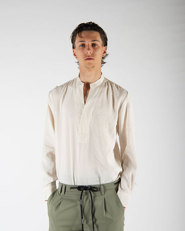 camicia MANDAS panna