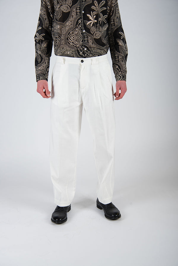 pantalone GIOIA panna