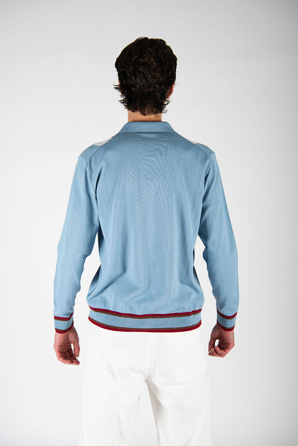 maglia BALLY azzurro