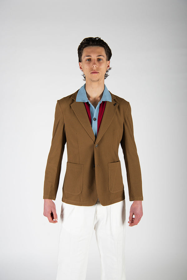 giacca GOLDEN tabacco