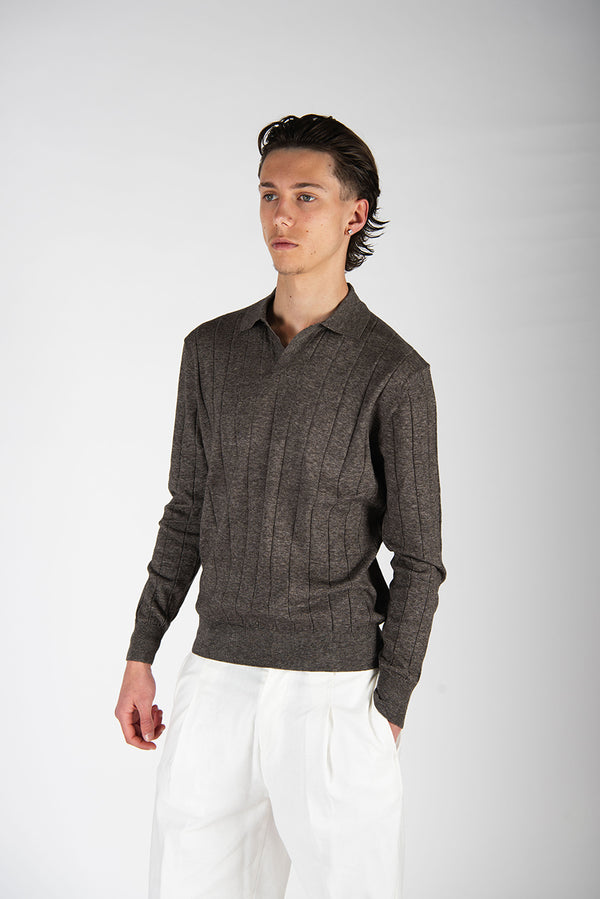 maglia COSTE marrone