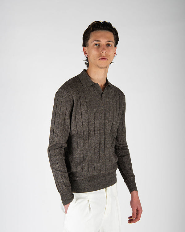 maglia COSTE marrone