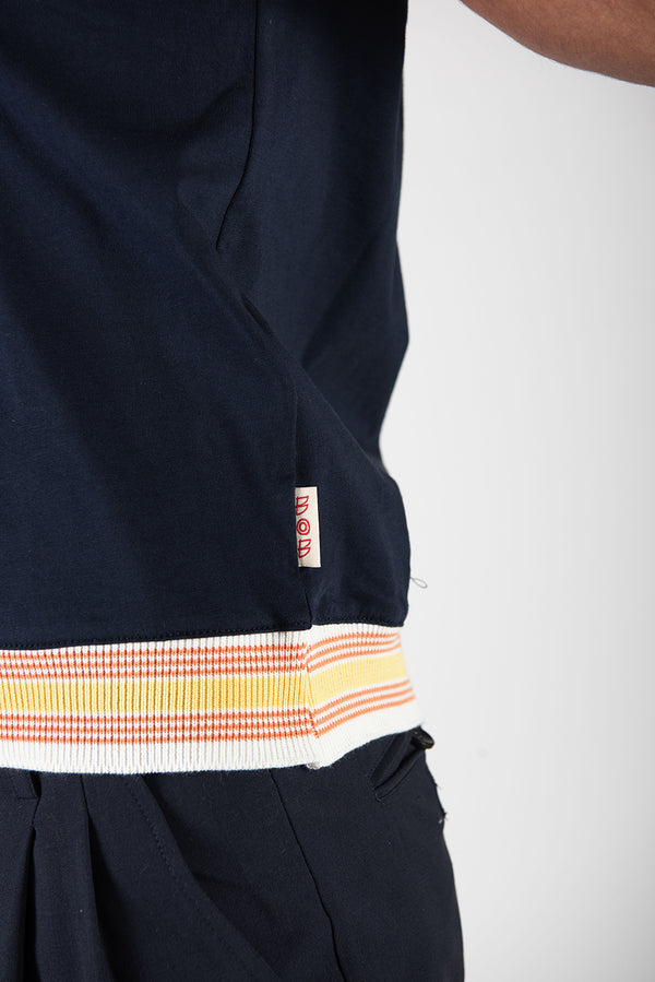 t-shirt PALMER blu