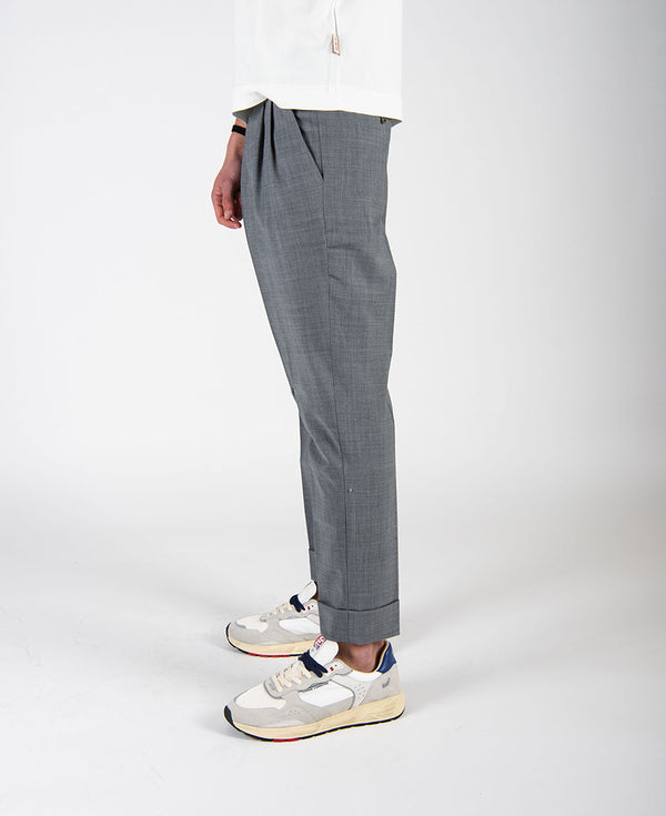 pantalone DOPPIA PENCE grigio