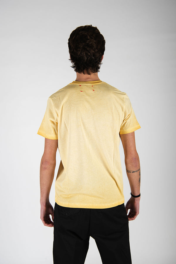 t-shirt PHOTOS mostarda