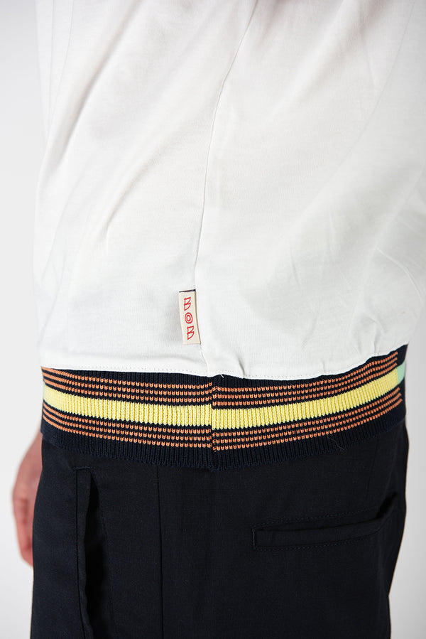 t-shirt PALMER bianco