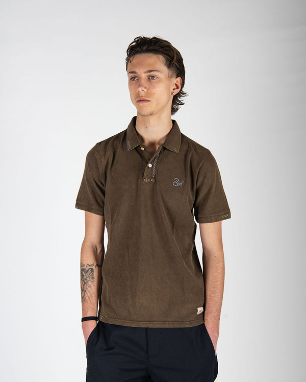 polo BASIC marrone