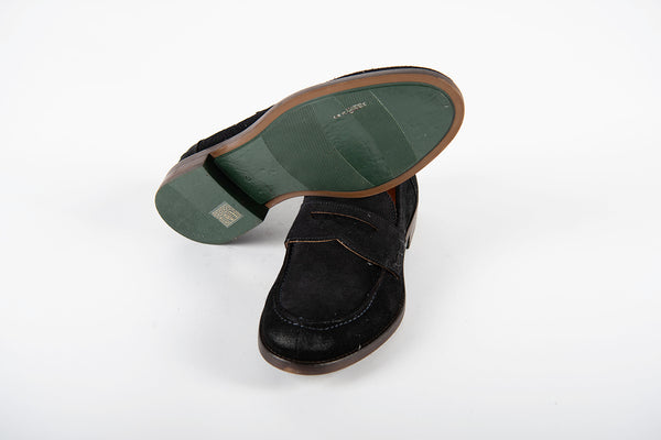 scarpa MOCASSINO blu