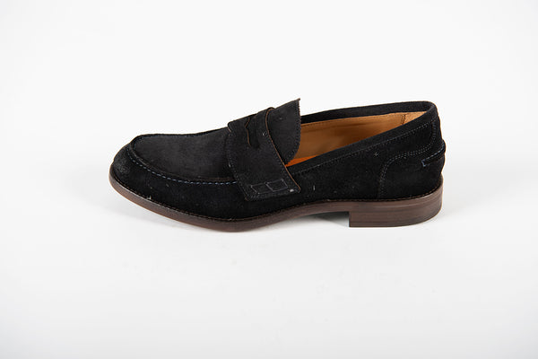 scarpa MOCASSINO blu