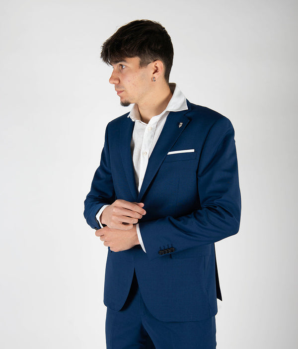 abito SUIT blu royal