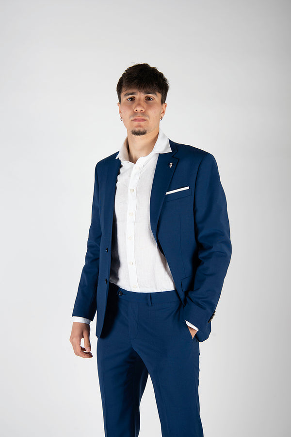 abito SUIT blu royal