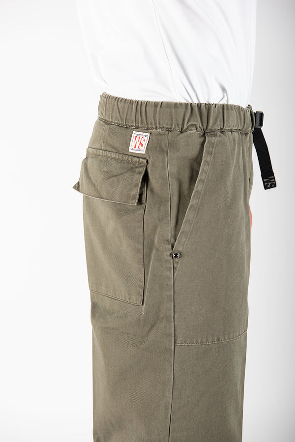 pantalone FATIGUE verde salvia