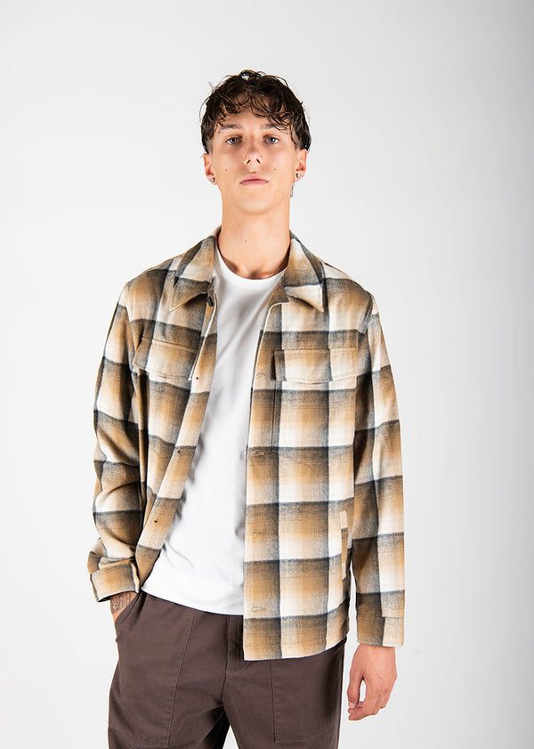 overshirt CHECK moro