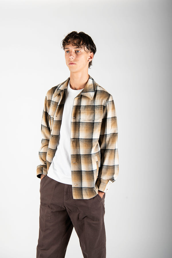 overshirt CHECK moro