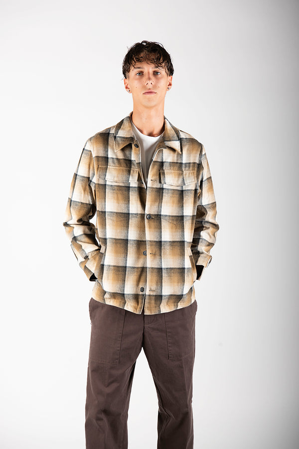 overshirt CHECK moro