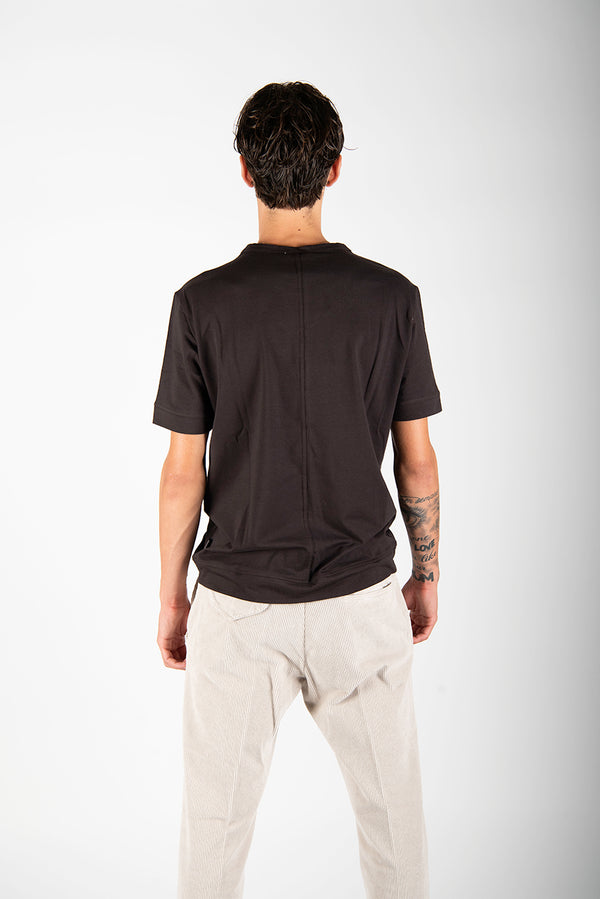 t-shirt JERSEY marrone
