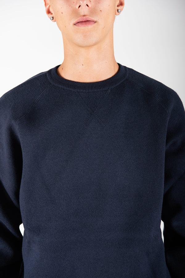 felpa WOODEVIL blu