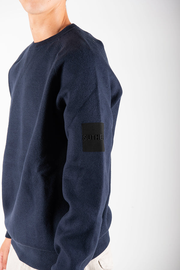felpa WOODEVIL blu