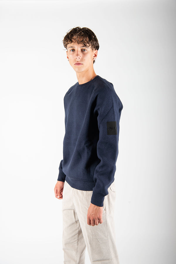 felpa WOODEVIL blu