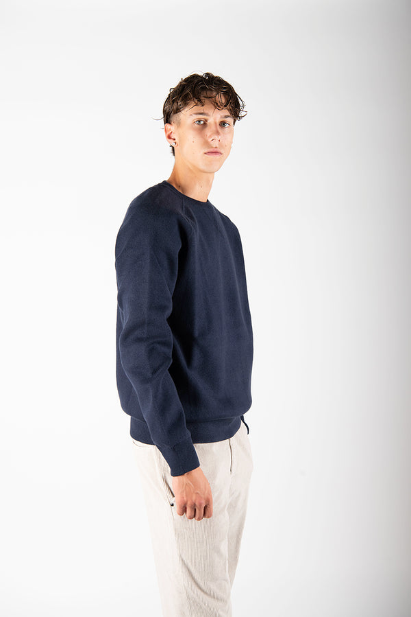 felpa WOODEVIL blu