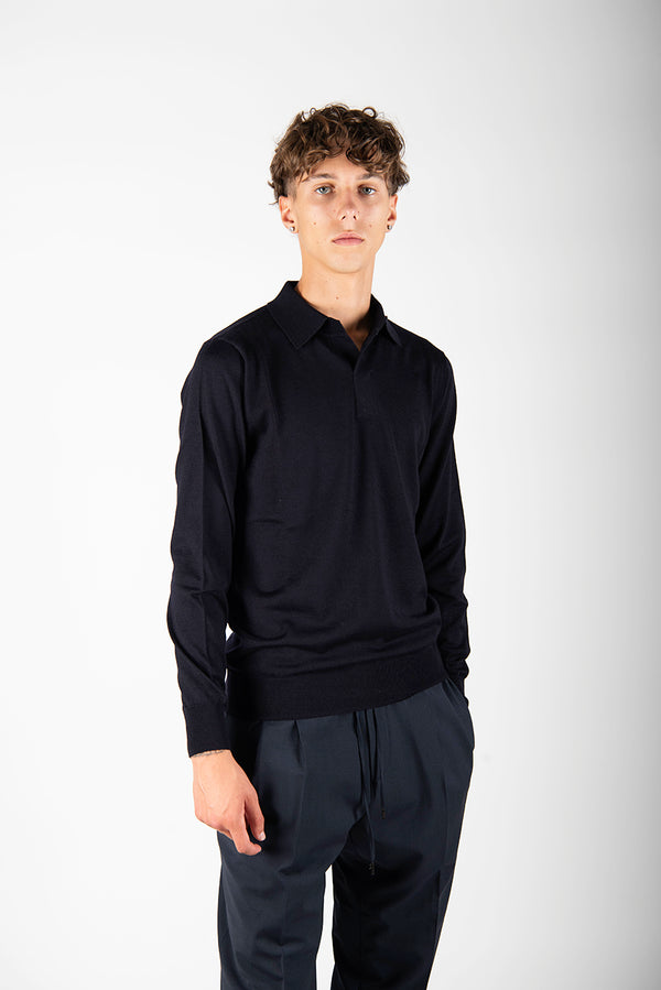 maglia POLO SKIPPER blu
