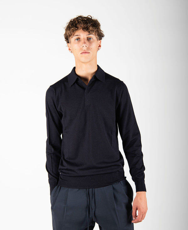 maglia POLO SKIPPER blu
