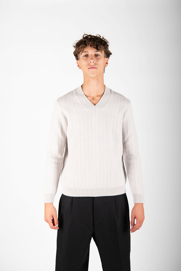 maglia V COSTE ghiaccio