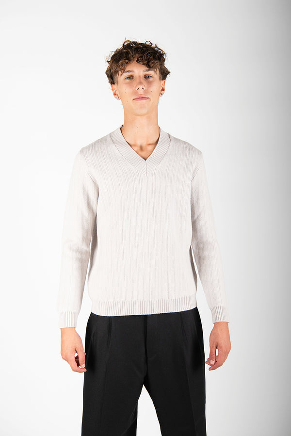 maglia V COSTE ghiaccio
