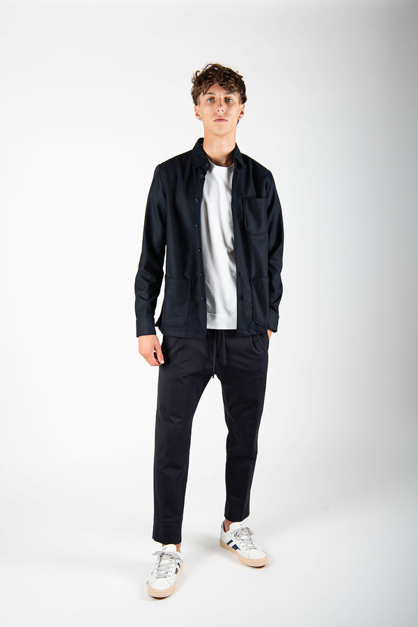 shirtjacket LORENZO blu