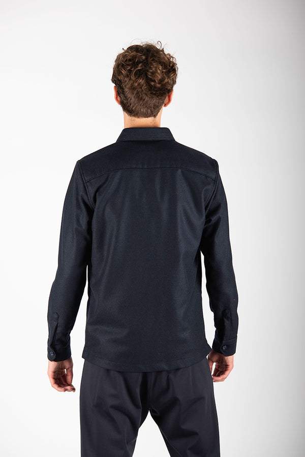 shirtjacket LORENZO blu