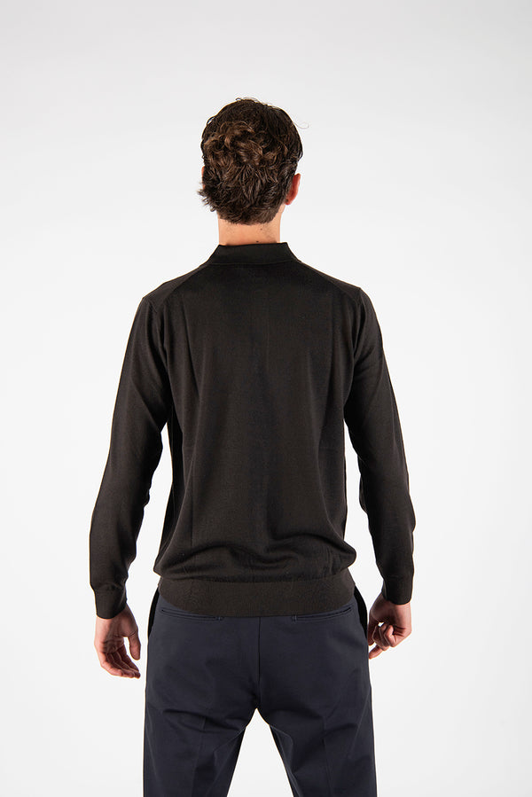 polo FINEZZA marrone