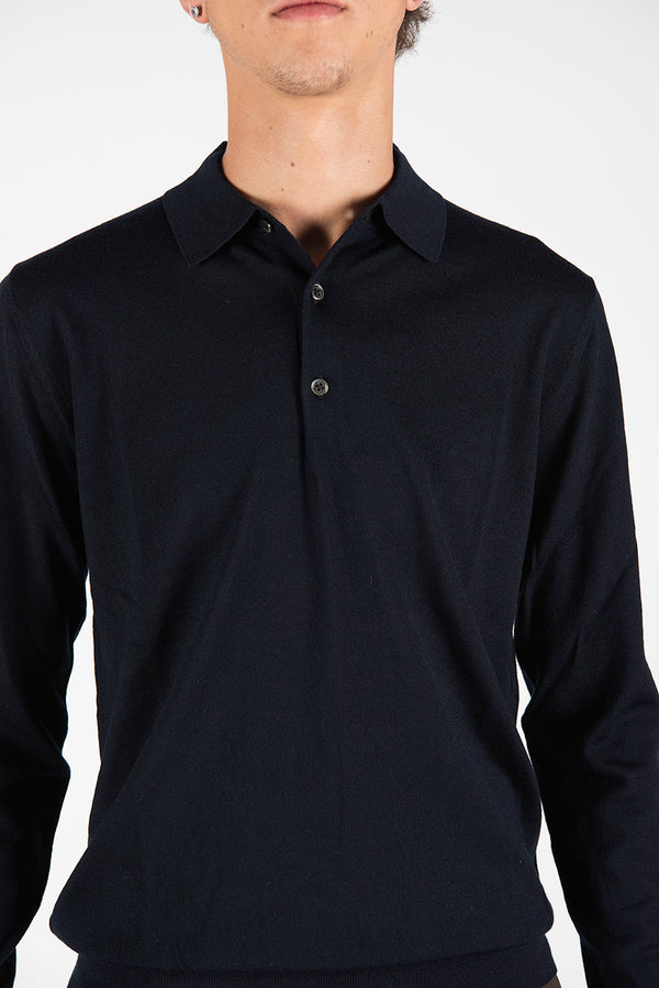 polo FINEZZA blu notte