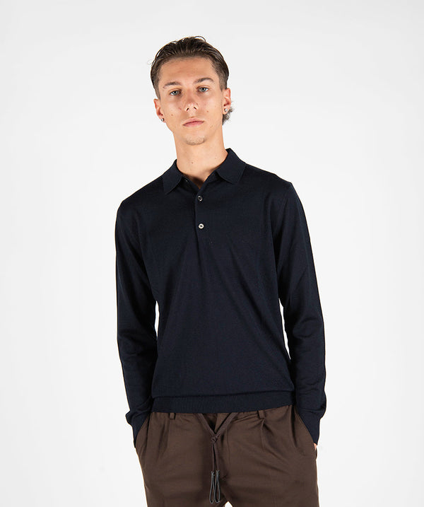 polo FINEZZA blu notte