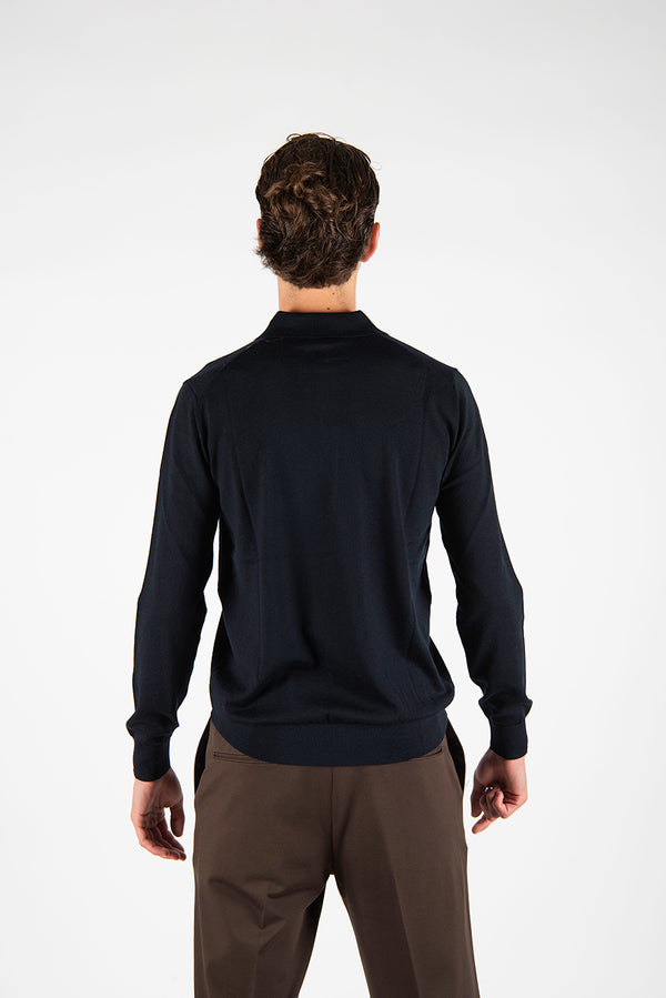 polo FINEZZA blu notte