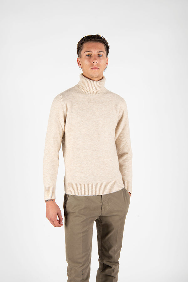 maglia DOLCEVITA FANTASIA mandorla