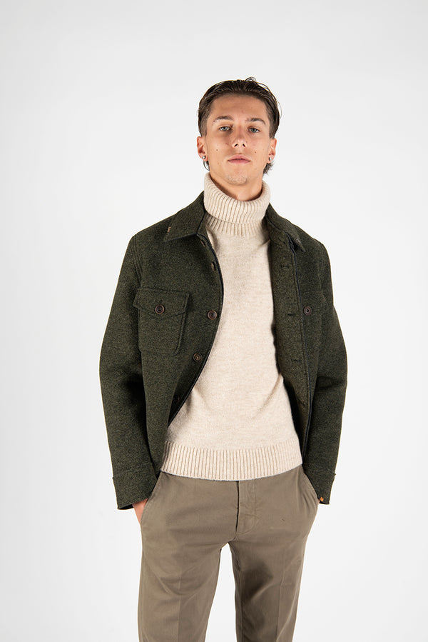 giaccone PERCY verde militare