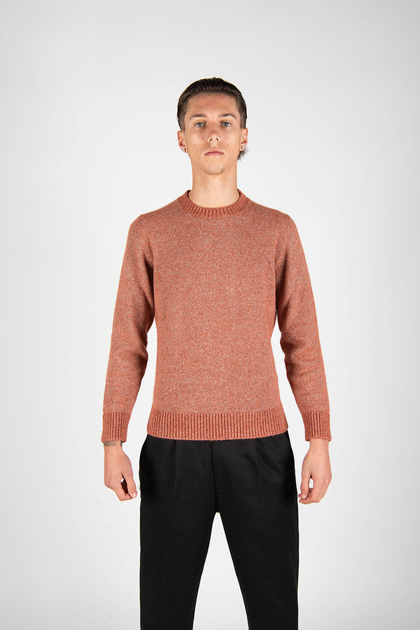maglia GIROCOLLO FANTASIA coccio