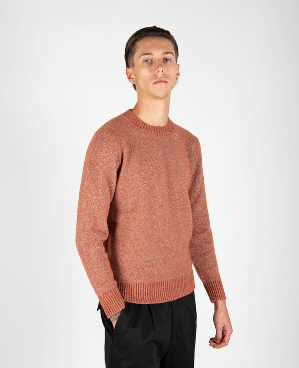 maglia GIROCOLLO FANTASIA coccio